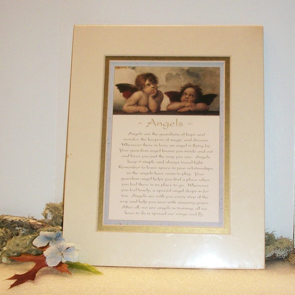 Raphael "Angels" Litho by Erich Lessing 8" X 10" Factory Wrapped 1993 NWT